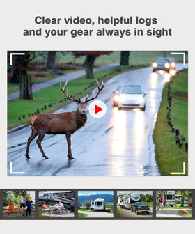 Auto-Vox 32GB card records driving footage for logs.