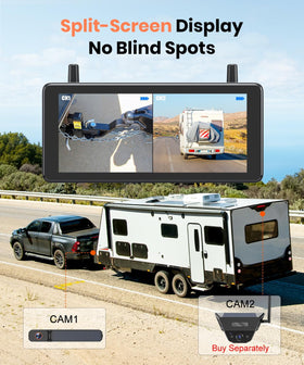 AUTO-VOX 7.2-inch DVR IP69K rugged rating image demonstrates all-weather reliability.