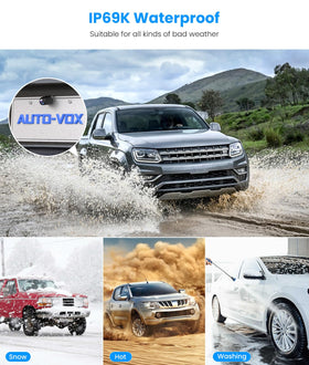 AUTO-VOX wired system maintains a steady image to aid confident maneuvers.