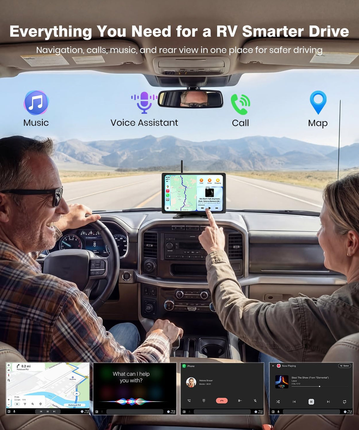 Auto-Vox DVR recording captures driving moments and scenic miles.