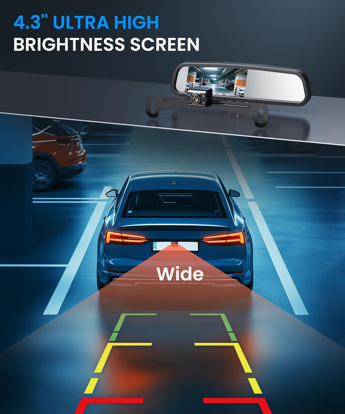 Auto-Vox IP69 waterproof design built for rain and wash-down durability.