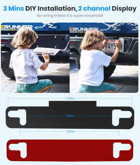 Auto-Vox monitor 5-inch 1080p display for day and night viewing