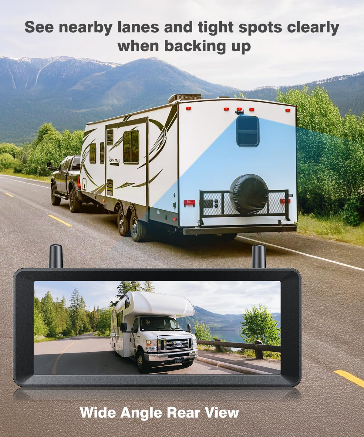 Auto-Vox plug-and-play installation suitable for factory pre-wired RVs.
