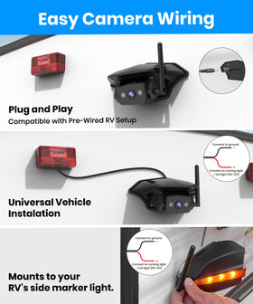 AUTO-VOX dual-power option via USB or car charger for flexibility.