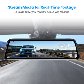 AUTO-VOX T9 1080p image quality for day and night driving clarity.