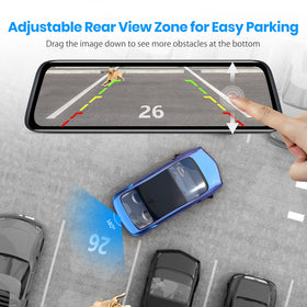 AUTO-VOX T9 loop recording doubles as a dash cam for evidence.