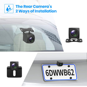 AUTO-VOX T9 includes multiple adapters to fit most vehicles.