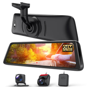 AUTO-VOX T9PRO detached front camera expands front visibility for safer driving.