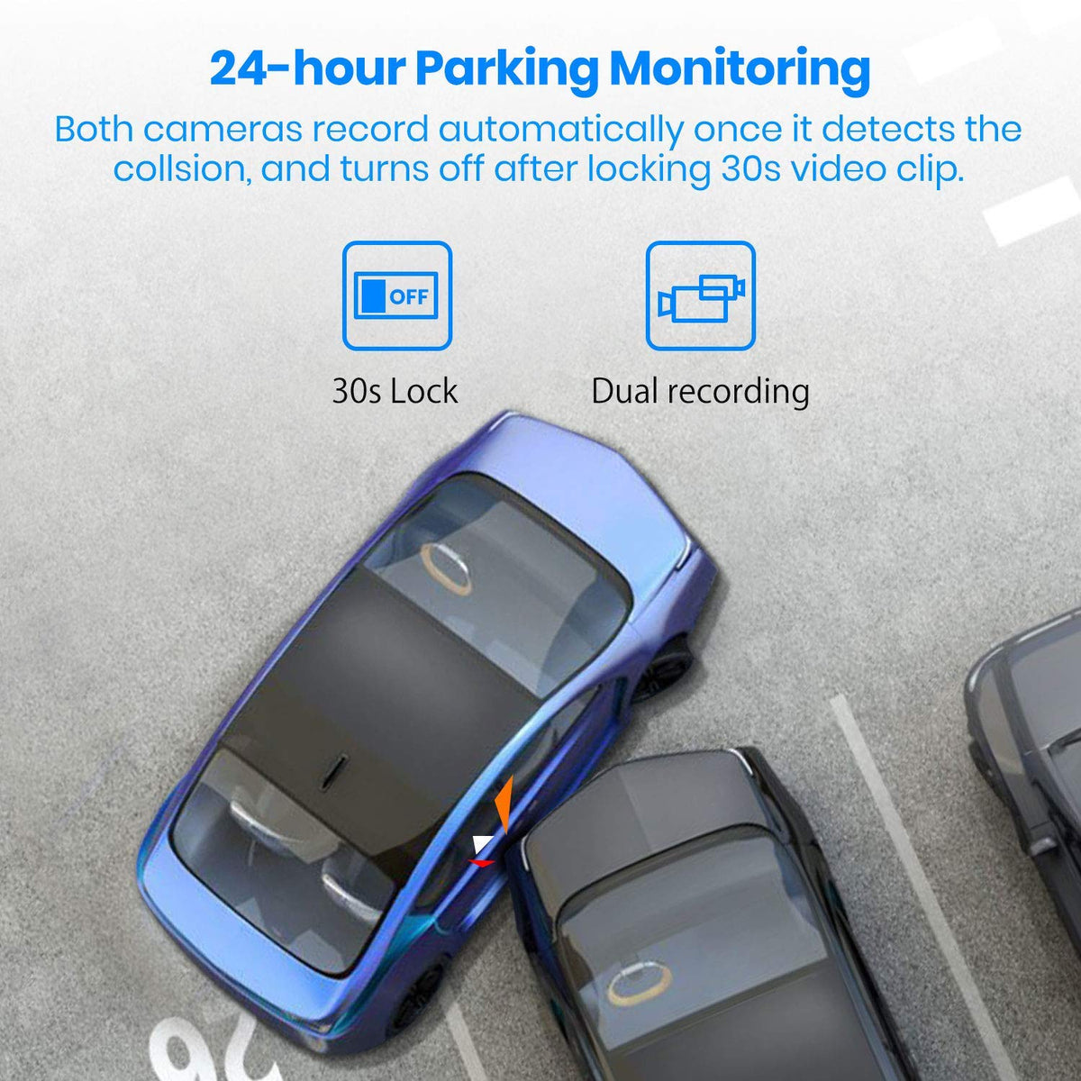 AUTO-VOX V5PRO GPS playback records speed and position for review.