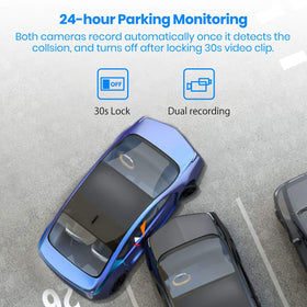 AUTO-VOX V5PRO GPS playback records speed and position for review.