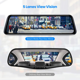 AUTO-VOX V5PRO parking monitoring helps protect your battery with smart power.