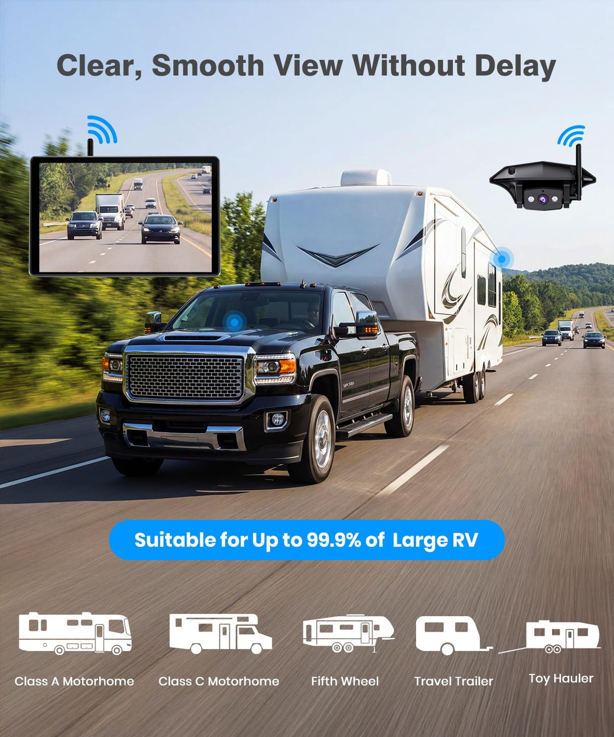 Auto-Vox voice control via CarPlay enables hands-free operation from the driver seat.