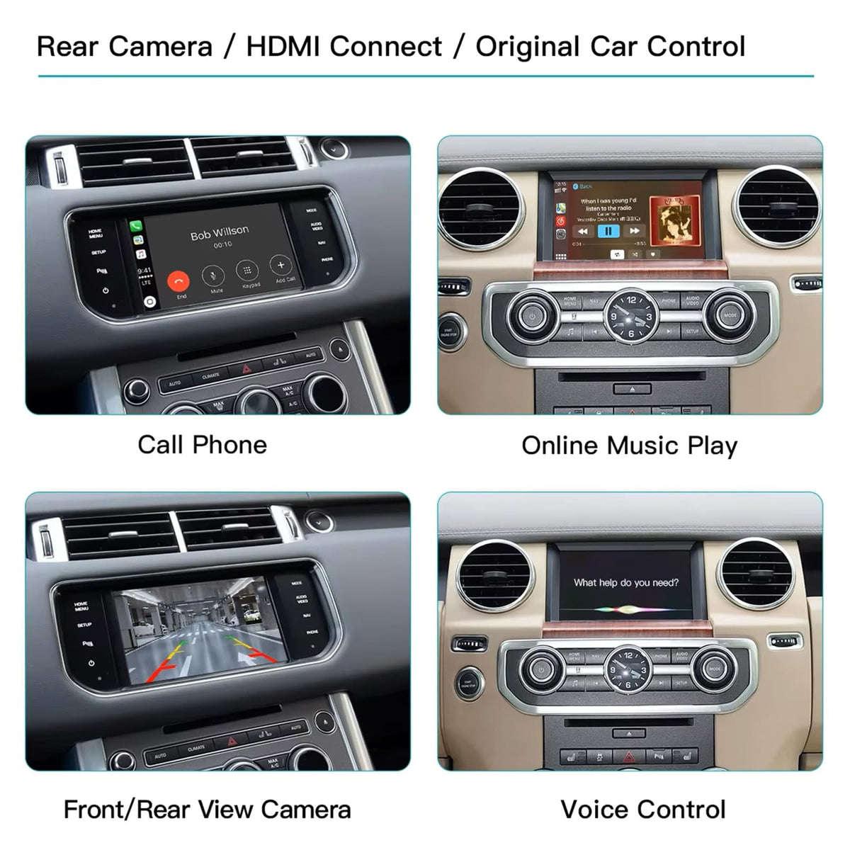 AutoABC mirrorlink support mirrors phone for maps and videos.