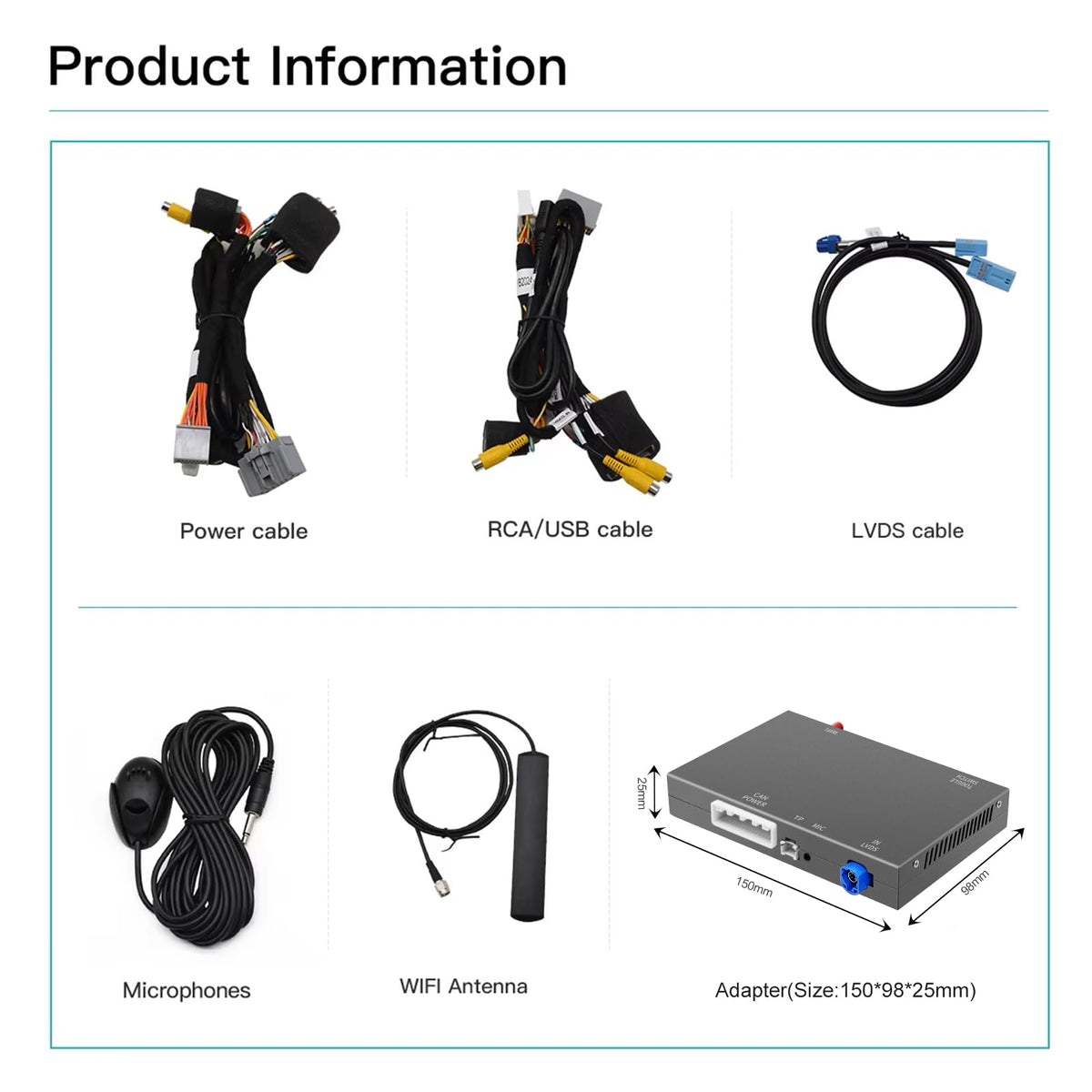 AutoABC plug-and-play installation preserves OEM functions for quick upgrade.