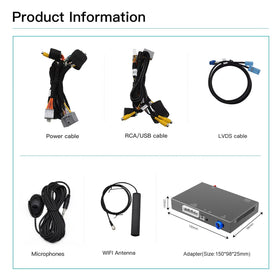 AutoABC plug-and-play installation preserves OEM functions for quick upgrade.