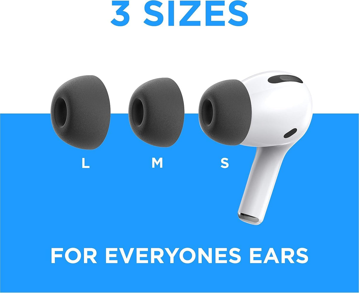 AutoLine Pro bass-boosting foam tips for richer sound.