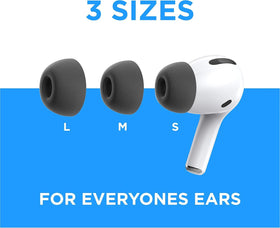 AutoLine Pro bass-boosting foam tips for richer sound.