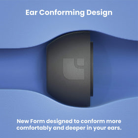 AutoLine Pro side profile of tapered tip for deeper ear insertion