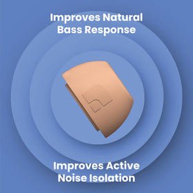 AutoLine Pro in-ear lifestyle shot demonstrating comfortable all-day wear and active movement stability