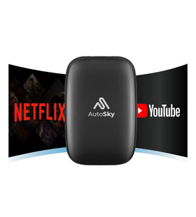AutoSky AI Box Lite — wireless carplay and android auto in action for seamless infotainment.