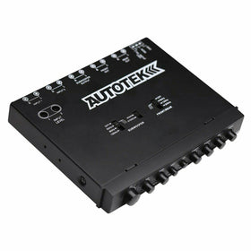 Autotek ATEQ709 rear crossover view enables balanced front and rear sound