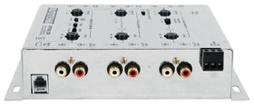 Autotek ATK2 close-up of knobs and phase switch for accurate frequency adjustments