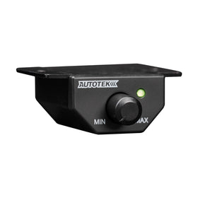 Autotek SM-2000 installed in a car trunk demonstrating space-efficient fit