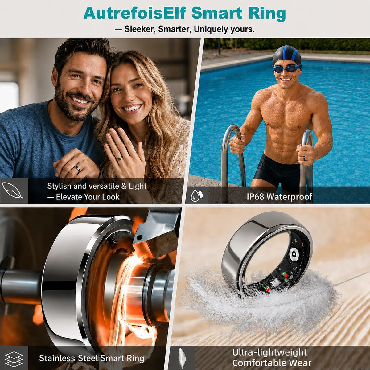 AutrefoisElf size kit and retail box displaying sizing tools for accurate fit