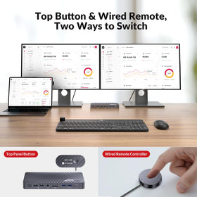 AV Access iDock P10 remote switch for quick device changes
