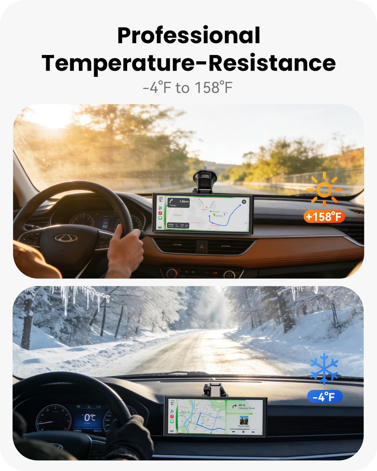 Avaett video mirroring via AirPlay for in-car entertainment