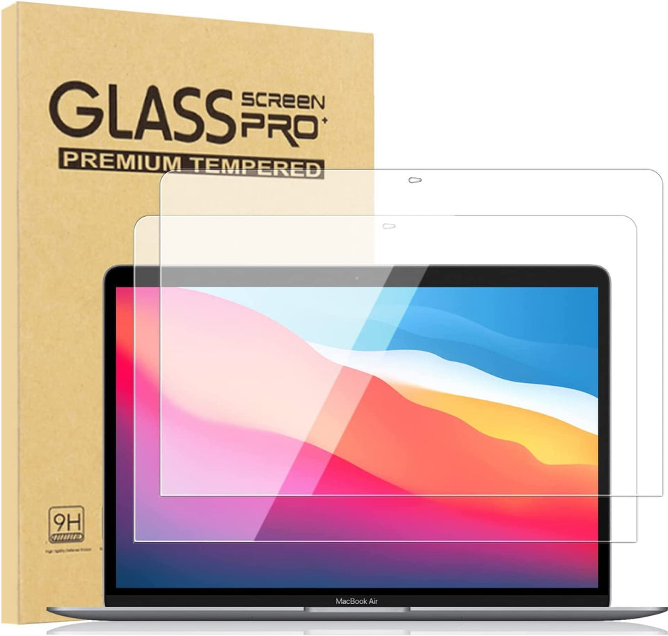 Avakot screen protector for MacBook 13.3-inch 2-pack keeps clarity and shields the screen