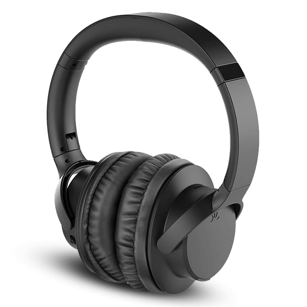 Avantree AS50Q add-on headphones for Ensemble setup with comfortable ear cushions for extended TV sessions.