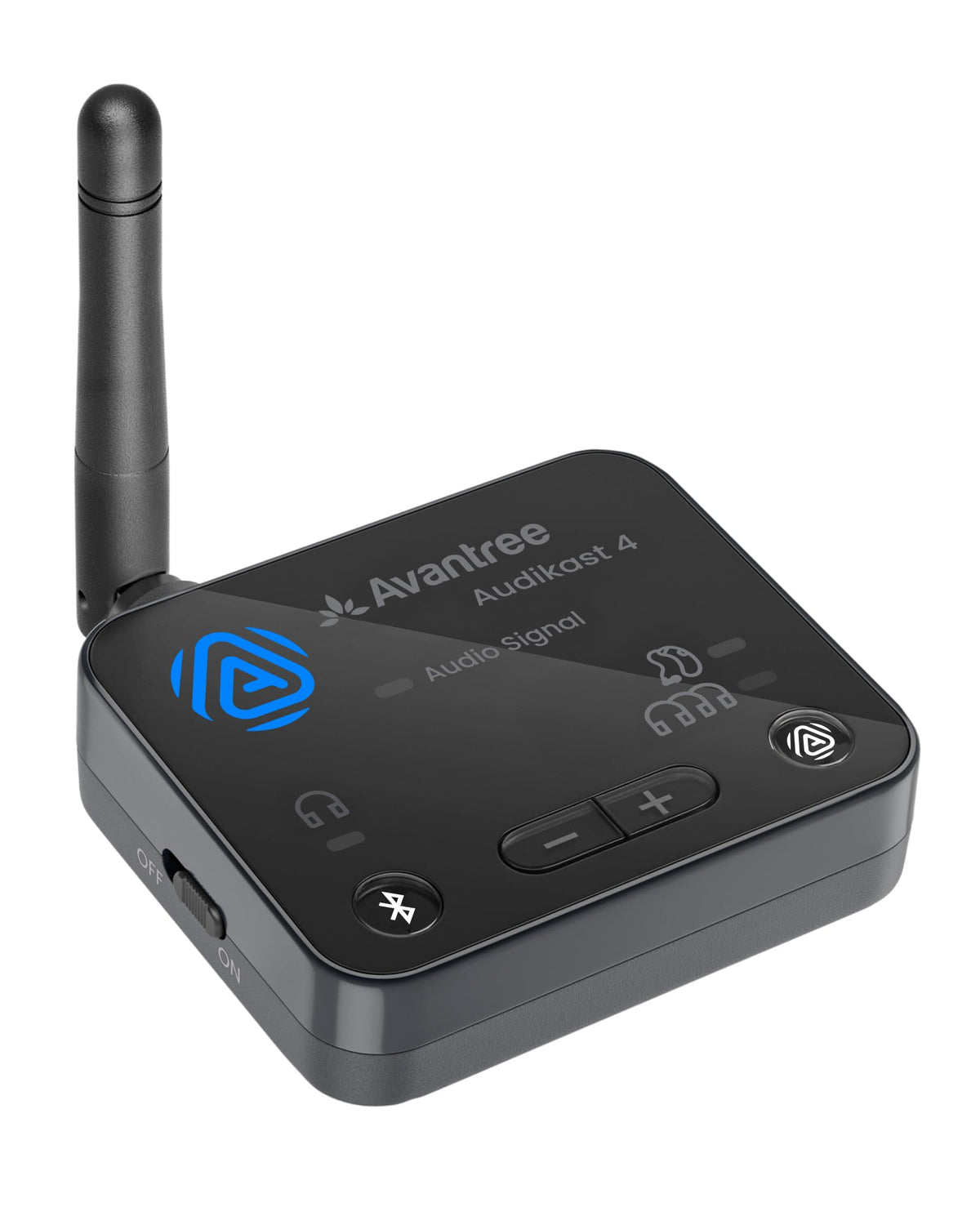 Avantree Audikast 4 Auracast mode icon for private TV audio