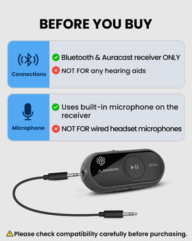 Avantree AuraGo app-assisted auto-scan for nearby Auracast broadcasts