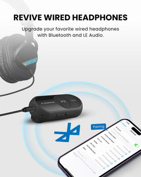 Avantree AuraGo supports LE Audio LC3 and aptX Adaptive for quality