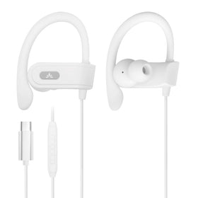 Avantree C171 earbuds with USB-C connector for easy device compatibility.