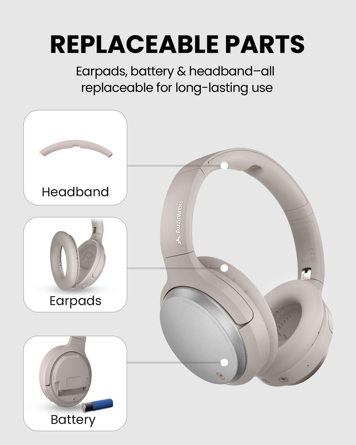 Avantree Crescendo multiple headphones connected for shared viewing.