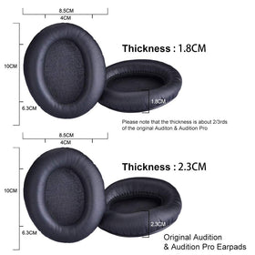 Avantree replacement earpads packaging image showcasing quick swap and refreshed feel