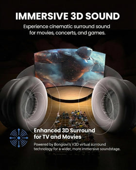 Avantree Eon 3D deep over-ear cushions providing comfort during long sessions