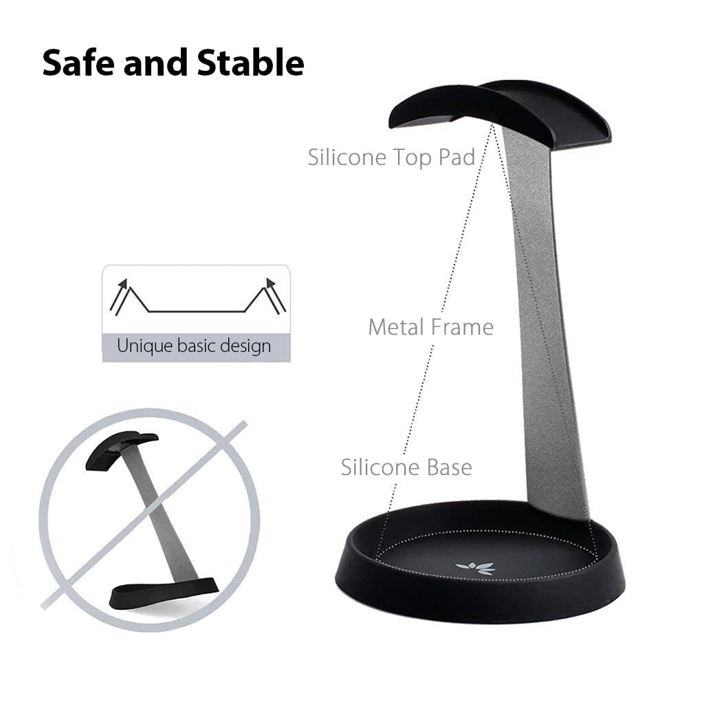 Avantree HS102 silicone cable holder at the bottom reduces tangles.