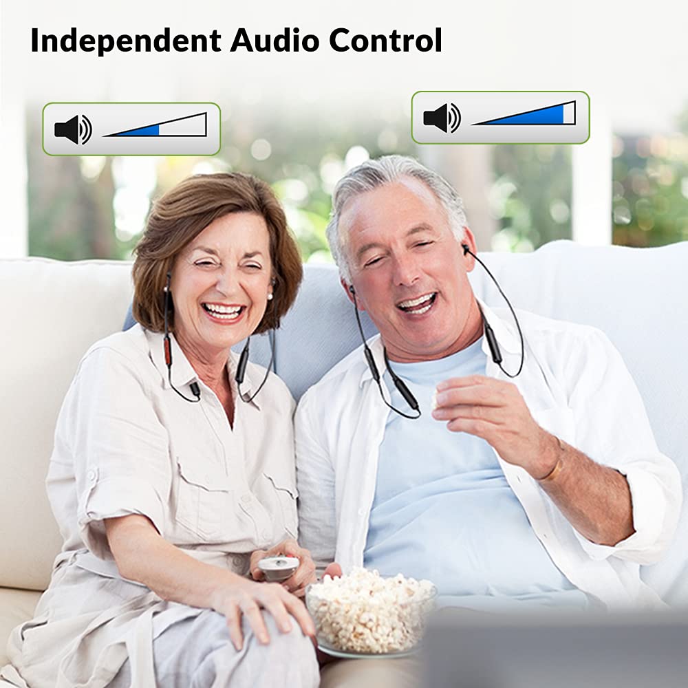 Avantree HT41866 offers individual volume control for shared viewing.
