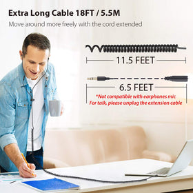 Avantree inner-ear with noise isolation delivers clearer sound in busy spaces.