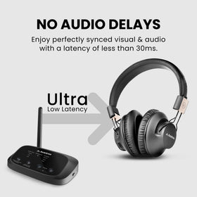 Avantree Quartet 2 multiheadphone coverage for family movie night