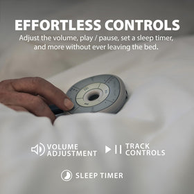Avantree Slumber AUX and power ports showing versatile connectivity