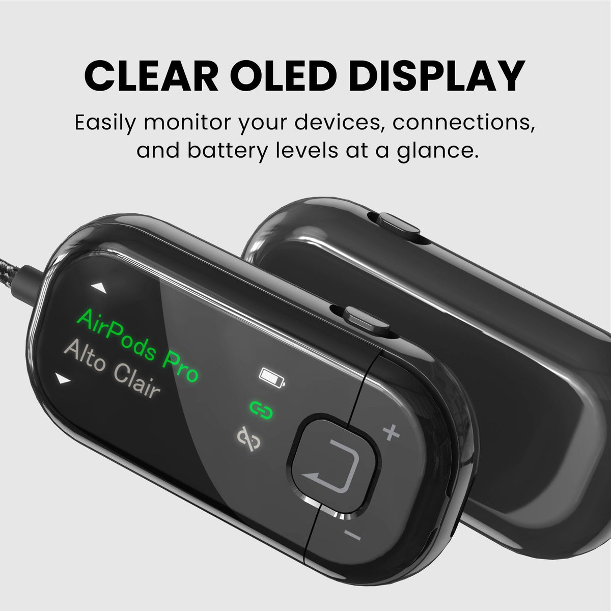 Avantree Voyager Auracast sharing mode enables multiple headphones on one source.