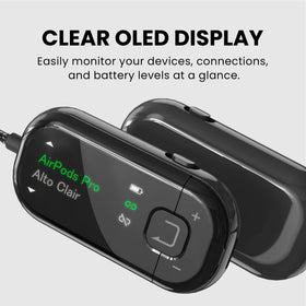 Avantree Voyager Auracast sharing mode enables multiple headphones on one source.