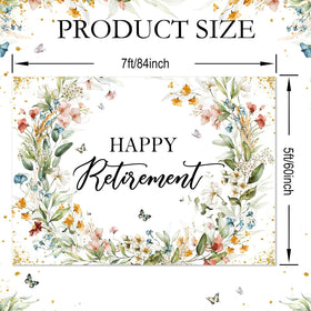 Avezano banner with floral pattern close-up for festive details