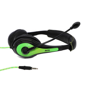 Avid AE-36 headset with a chew-resistant braided cord for active use