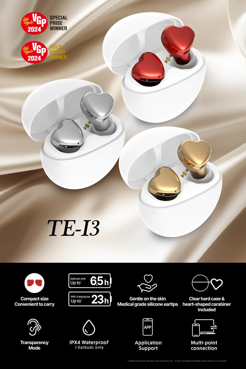 AVIOT TE-I3 ambient sound mic detail for environmental awareness