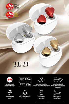 AVIOT TE-I3 IPX4 earbuds withstand splashes during workouts and commutes.